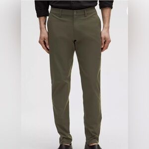 Lululemon Men’s ABC Slim-Fit 5 Pocket Pants in Olive